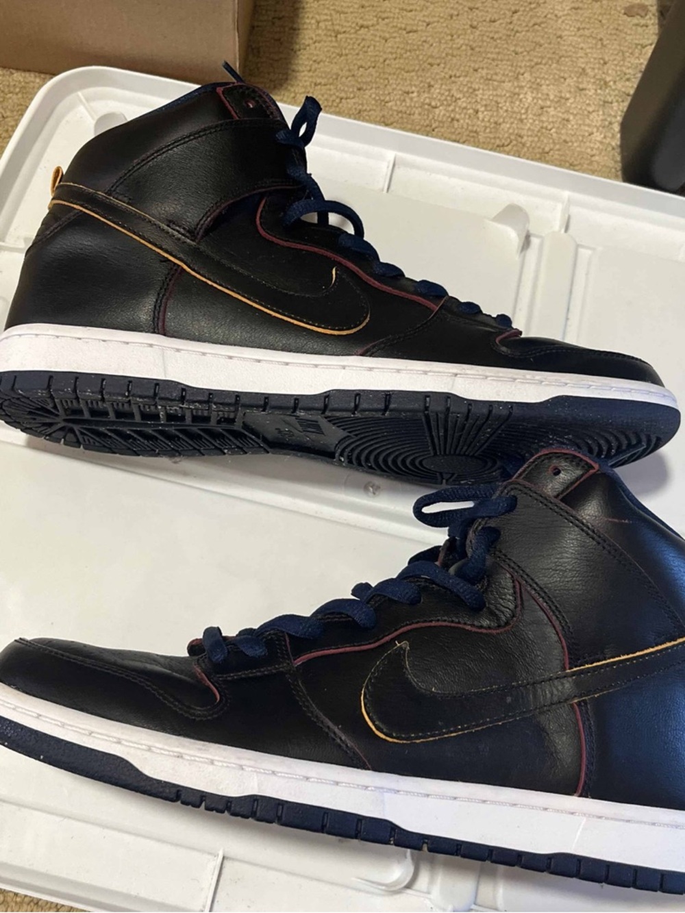 Nike SB DUNK HIGH PRO NBA CAVS Sz 11.5